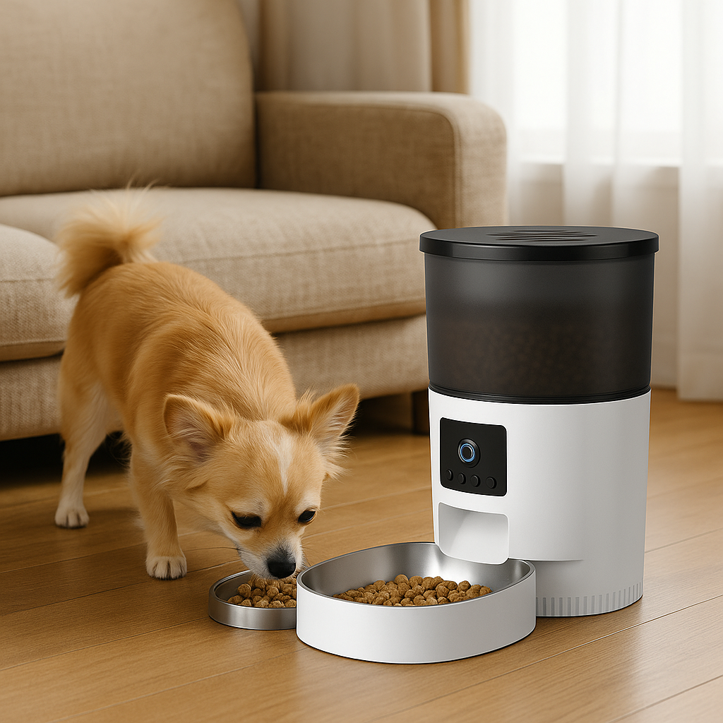 Automatic Smart Pet Feeder with Camera