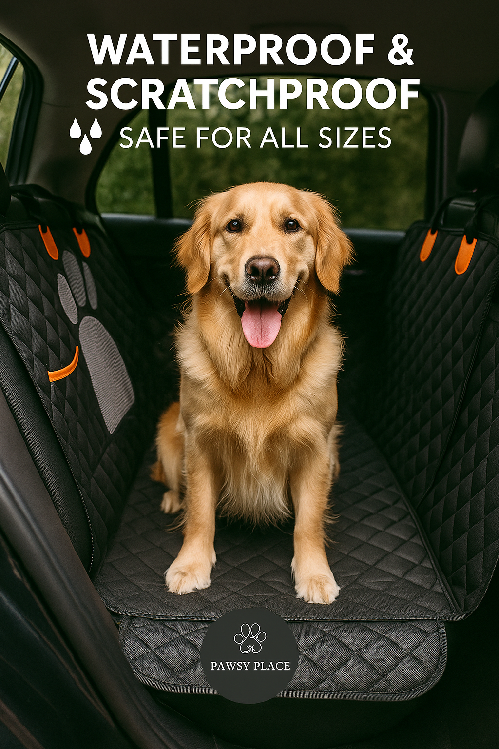 Waterproof Pet Car Hammock