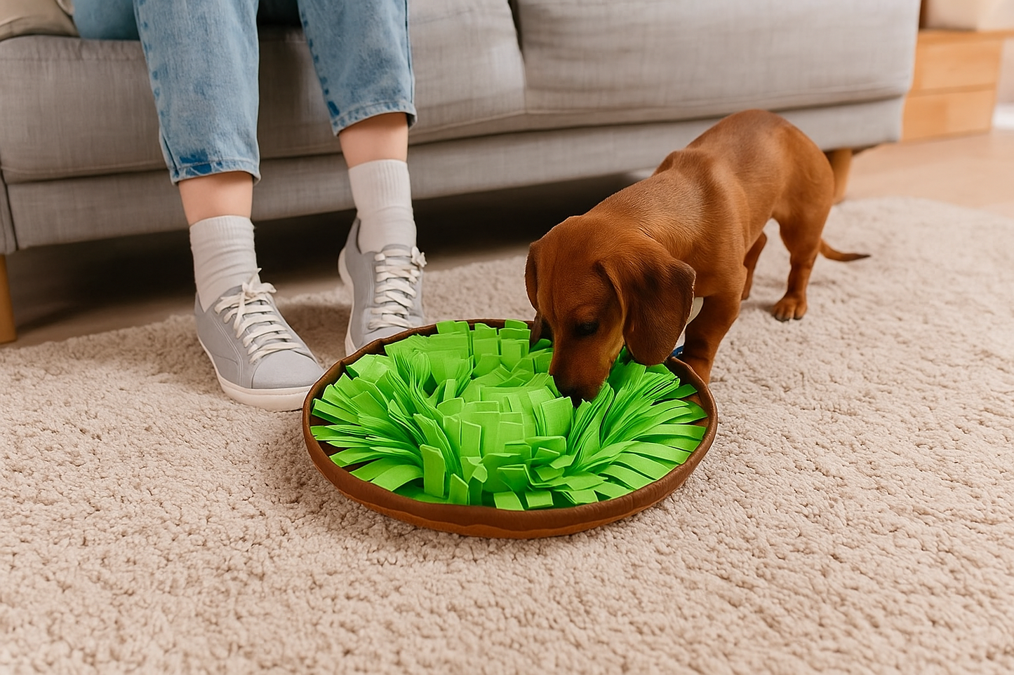 Slow Feeder Dog Snuffle Mat