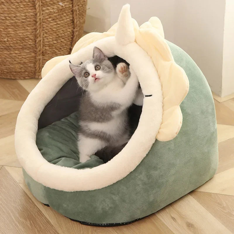 Washable Pet Lounger Warm Bed