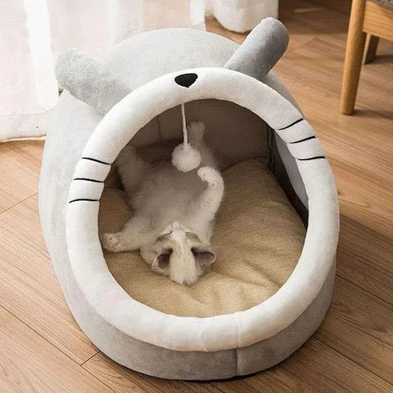 Washable Pet Lounger Warm Bed