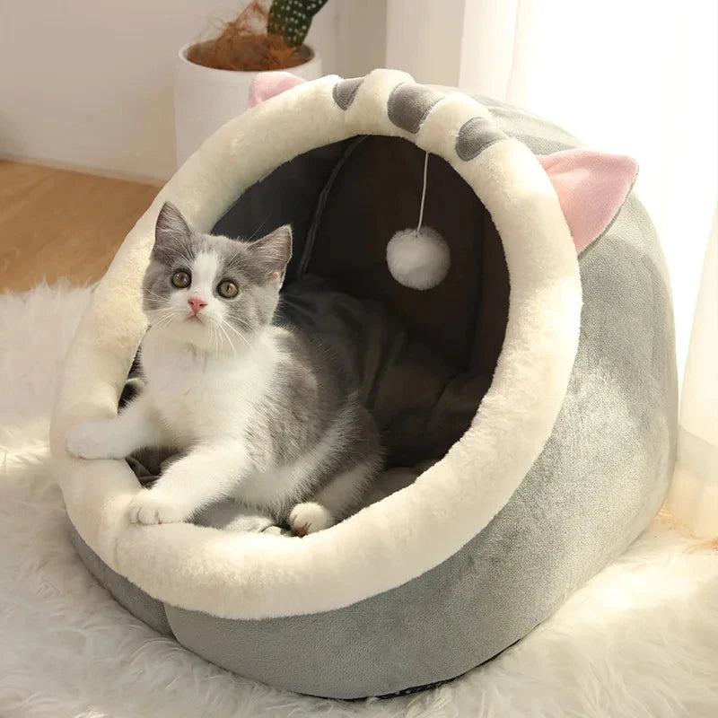 Washable Pet Lounger Warm Bed