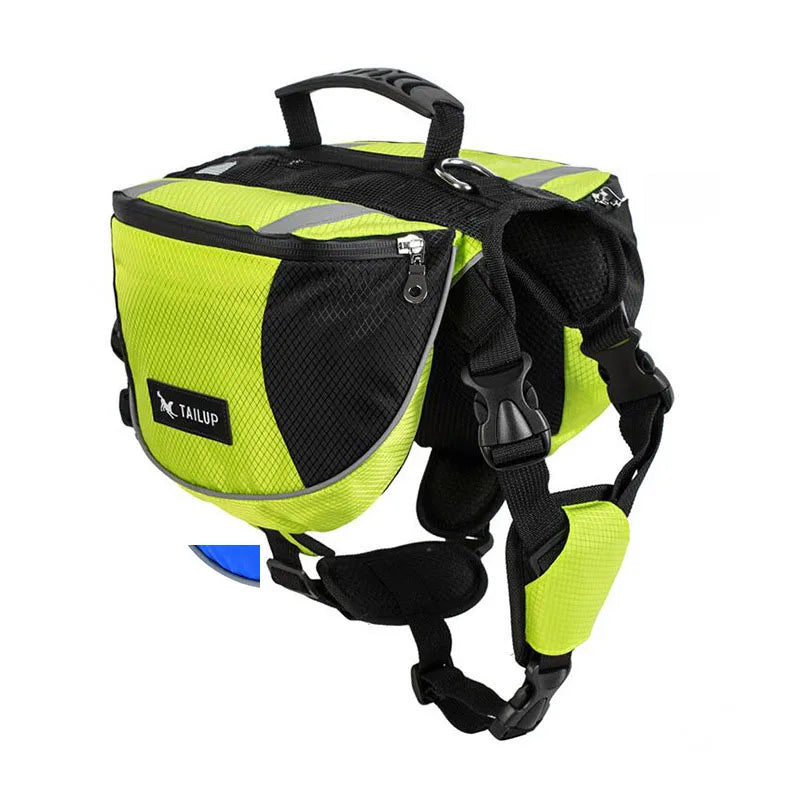 Portable Reflective Dog Travel Backpack