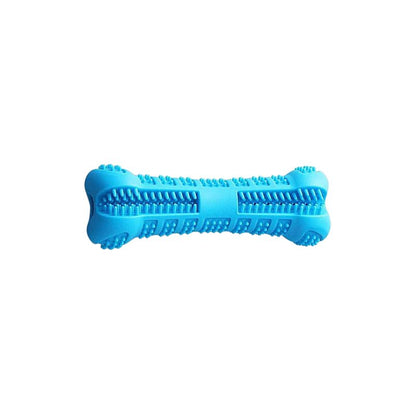 Soft Rubber Dog Toothbrush Chew Toy
