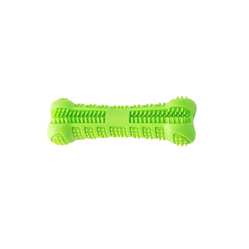 Soft Rubber Dog Toothbrush Chew Toy
