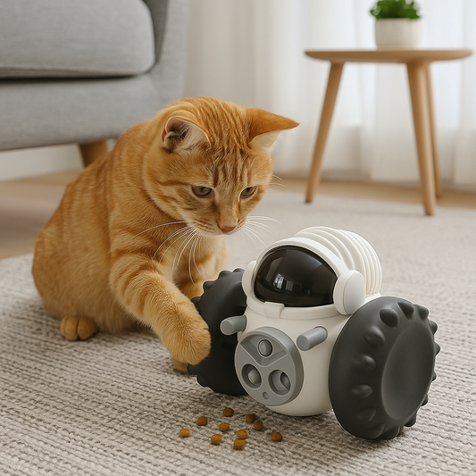 Interactive Pet Puzzle Food Dispenser