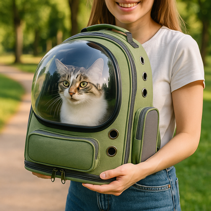 Transparent Cat Carrier Backpack