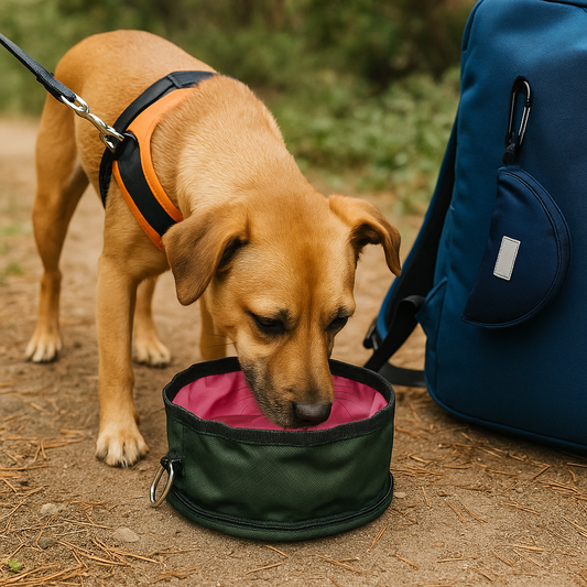 Portable Collapsible Pet Travel Bowl