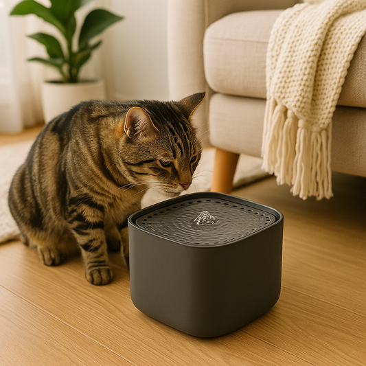 Auto-Recirculating Cat Water Fountain