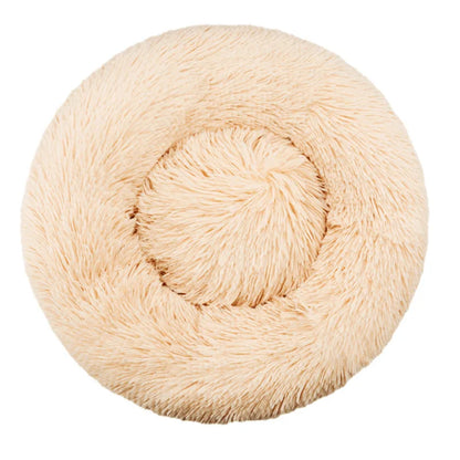 Comfortable Plush Donut Pet Bed