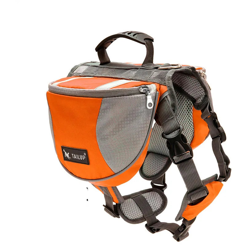 Portable Reflective Dog Travel Backpack
