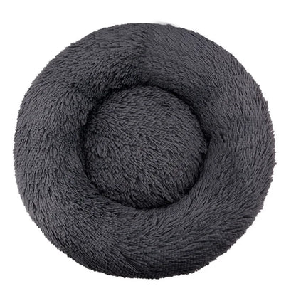 Comfortable Plush Donut Pet Bed