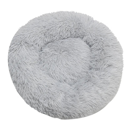 Comfortable Plush Donut Pet Bed