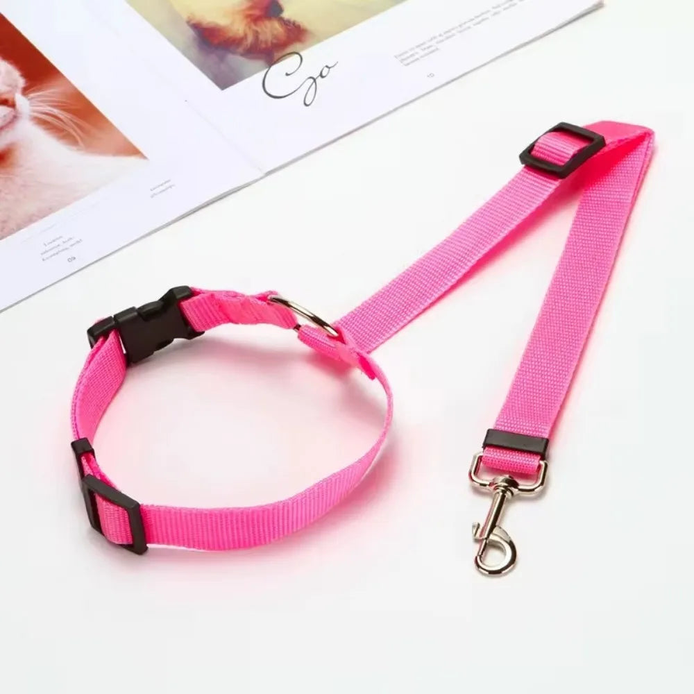Pet Car Seat Belt & Leash