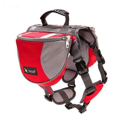 Portable Reflective Dog Travel Backpack