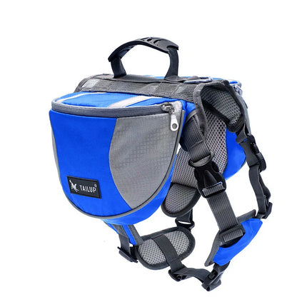 Portable Reflective Dog Travel Backpack